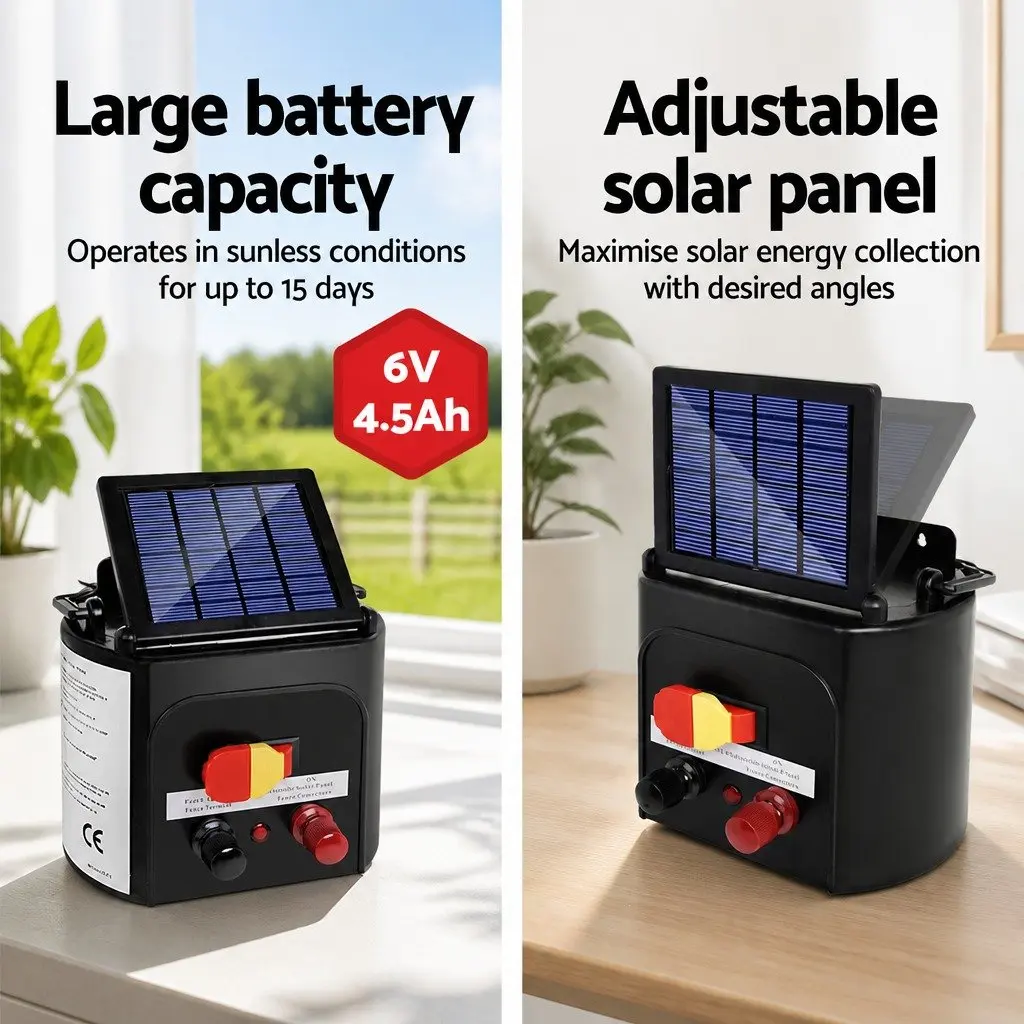 3km Solar Electric Fence for Livestock Management