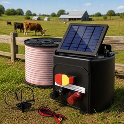 Practical Solar Electric Fence Energiser for Real Farm Use