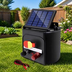 Practical Solar Electric Fence Energiser for Everyday Use