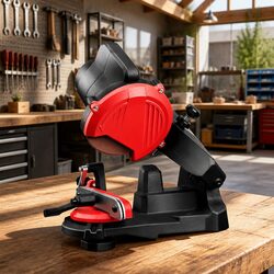 Electric Chainsaw Sharpener Bench Mount Grinder Tool 240V 5500RPM Chain Blade