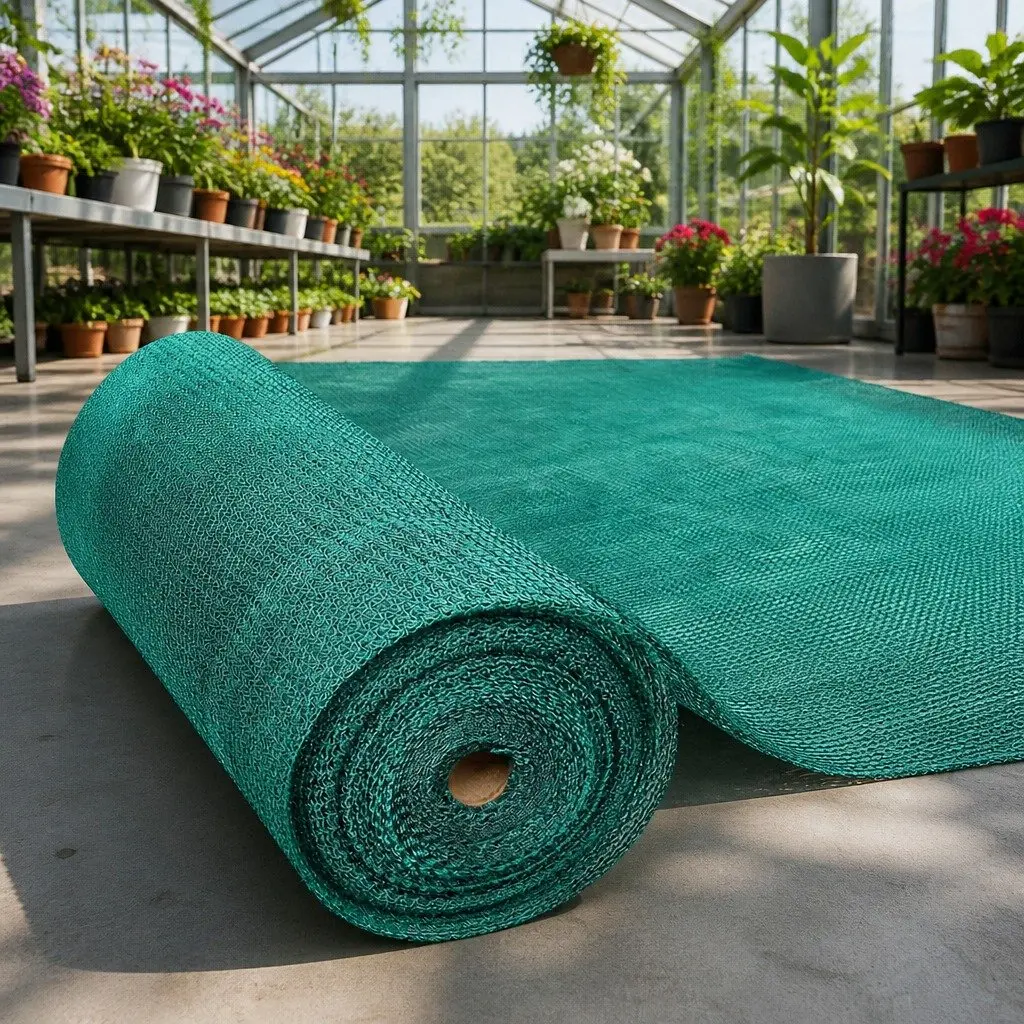 Shade Cloth UV Stabilized HPDE 1.83m x 10m Heavy Duty Green 30% Shade Block