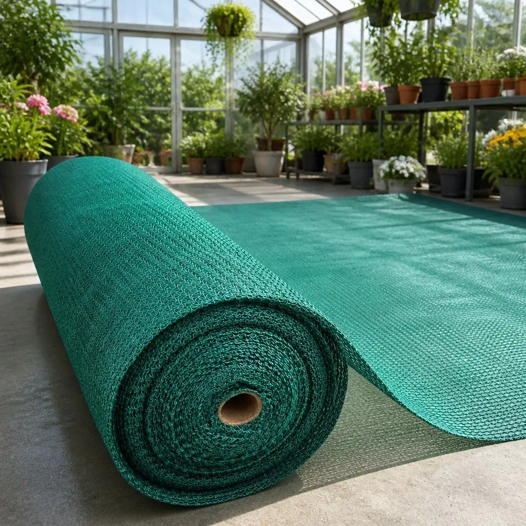 Shade Cloth UV Stabilized HPDE 1.83m x 10m Heavy Duty Green 30% Shade Block