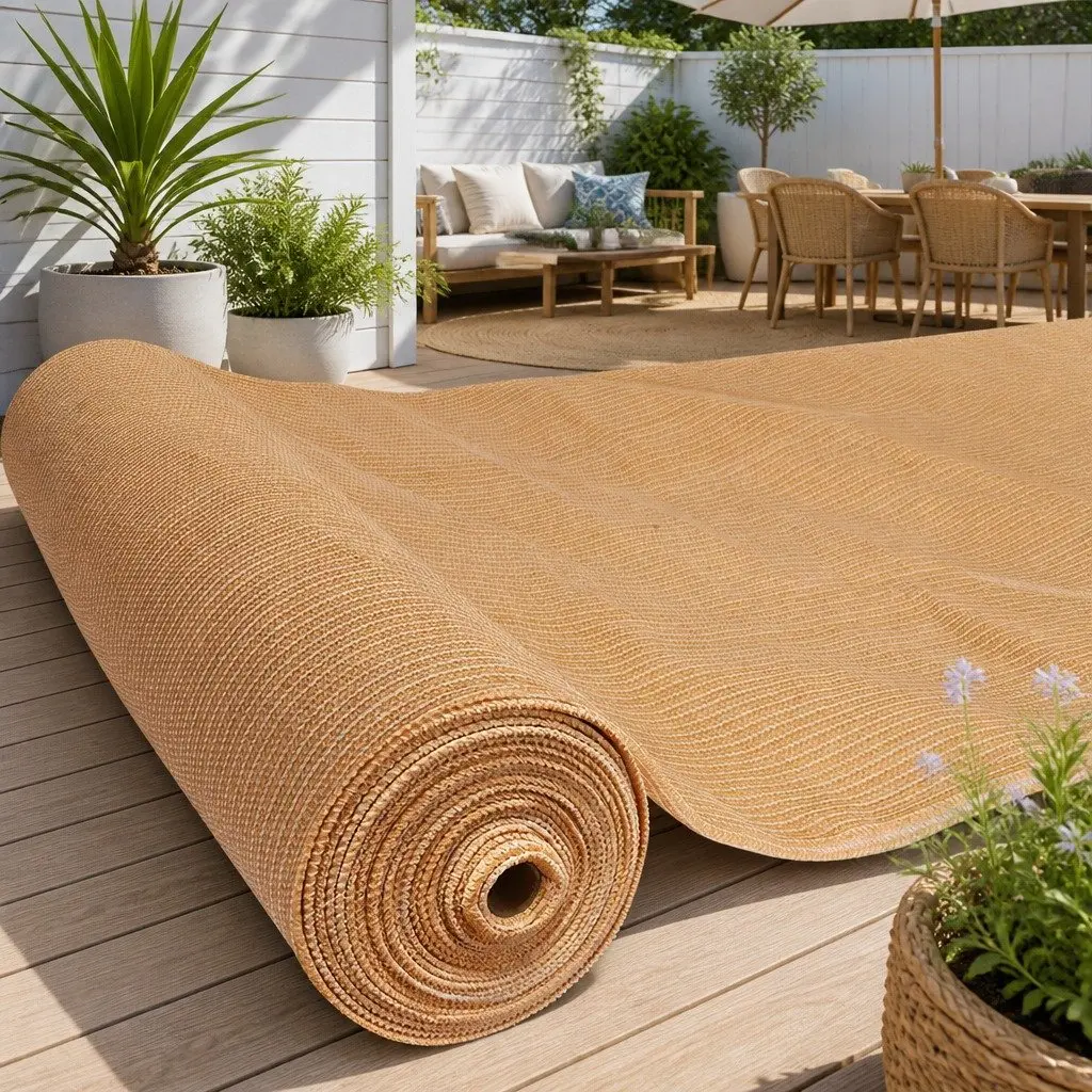 Shade Cloth Roll UV-Stabilised HPDE Mono-Tape 1.83m x 20m Beige