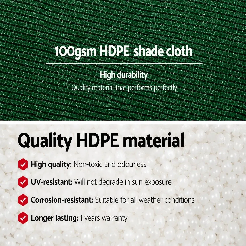 Shade Cloth UV-Stabilised HPDE 1.83m x 30m Green Heavy Duty