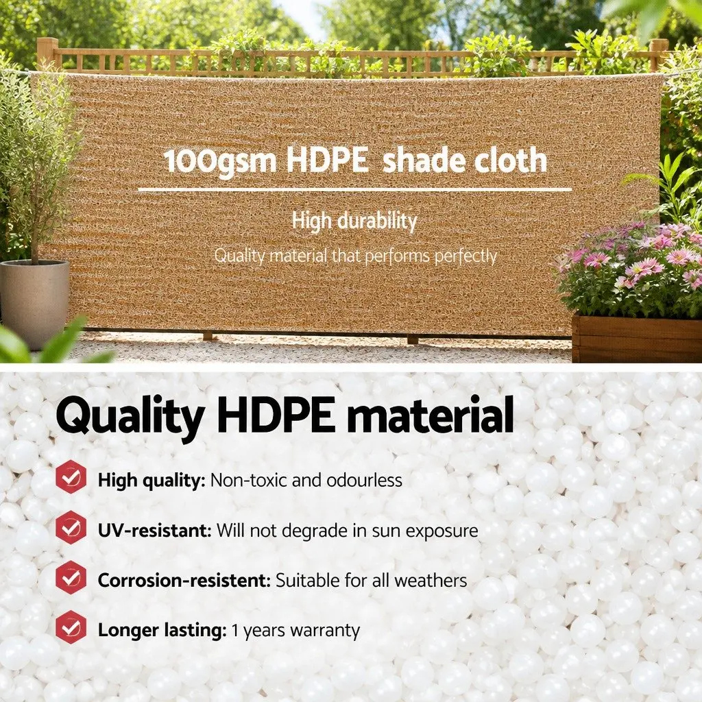 Shade Cloth for Home and Garden Use
