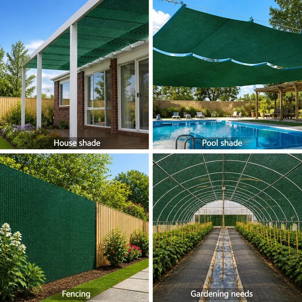 Shade Cloth HPDE 1.83m x 50m Grey Heavy Duty UV Block Garden Greenhouse