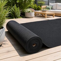 Practical Applications for 1.83m x 50m Black Shade Cloth Roll, 70% Block