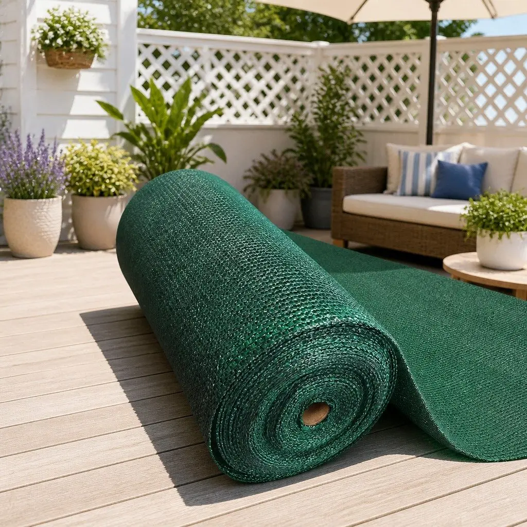 Shade Cloth Heavy Duty UV-Stabilised Green 3.66m x 20m 50% Shade Block