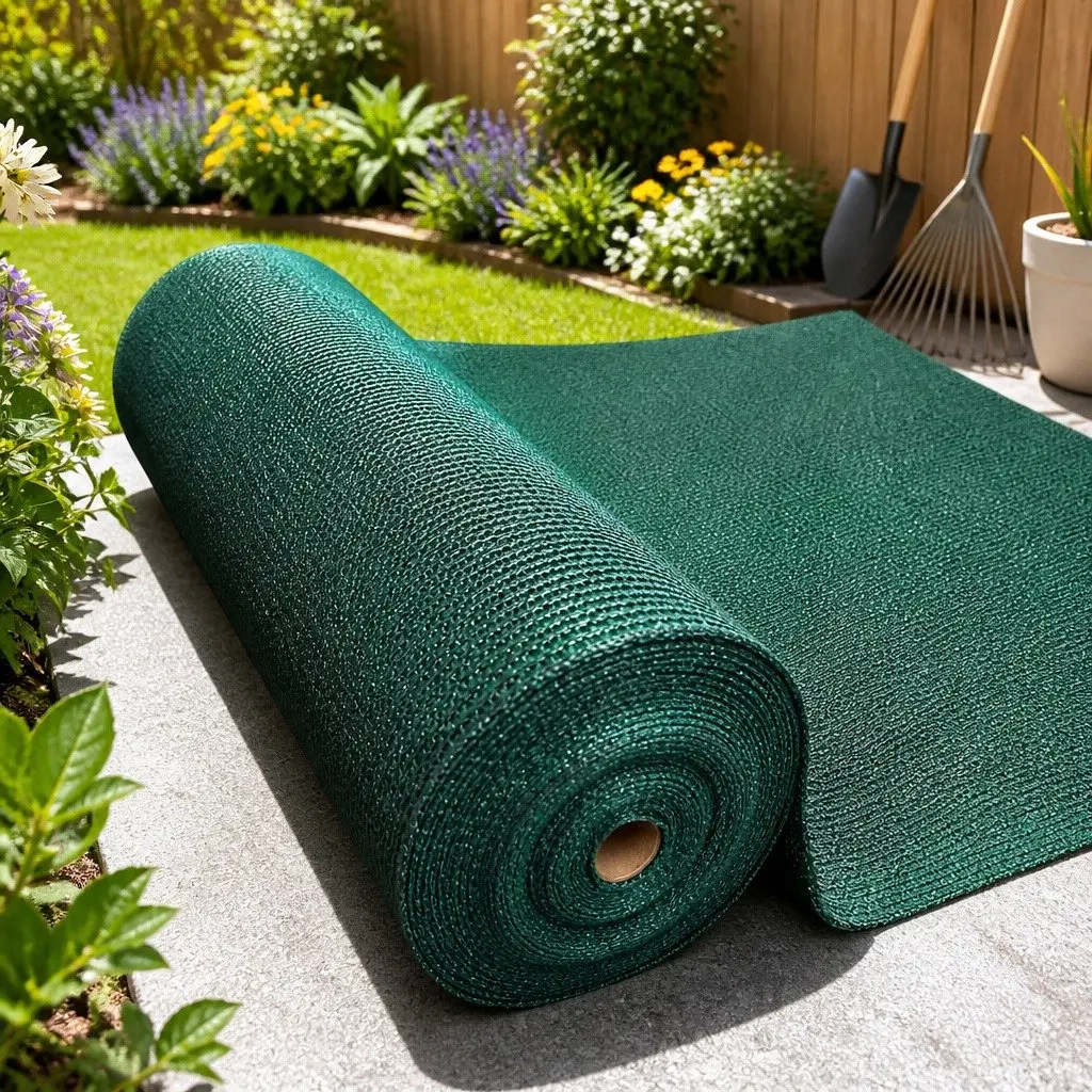 Shade Cloth 3.66m x 20m Roll UV-Stabilised 70% Green Garden Shading