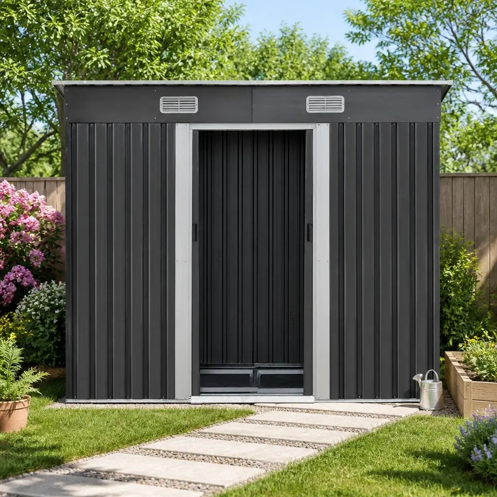 Garden Shed for Tools and Equipment Storage