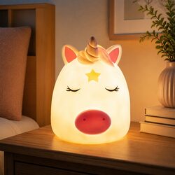 Versatile Unicorn Table Lamp for Kids’ Bedrooms