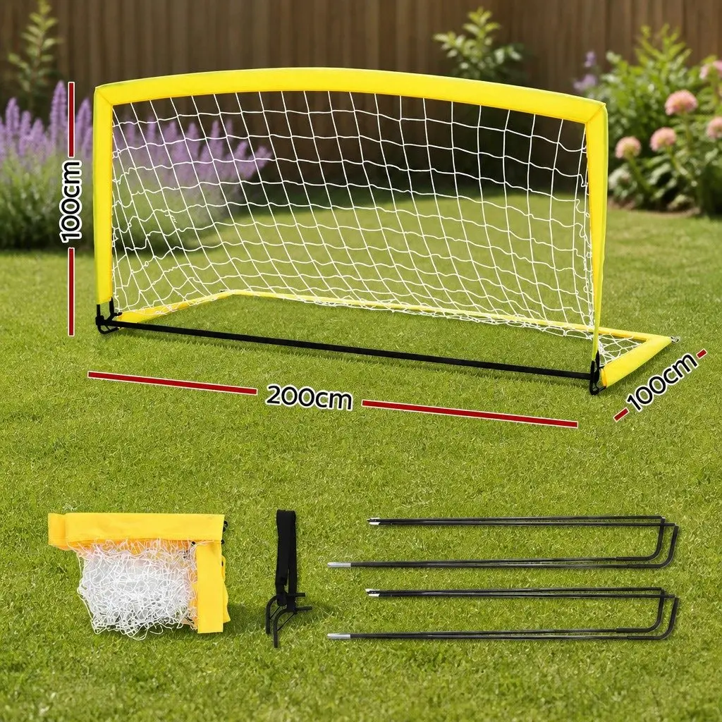 Portable Soccer Goal for Home Training