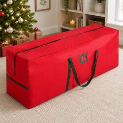 Christmas Tree Storage Bag Extra Large Red Heavy Duty 600D Oxford Fits 2.7m