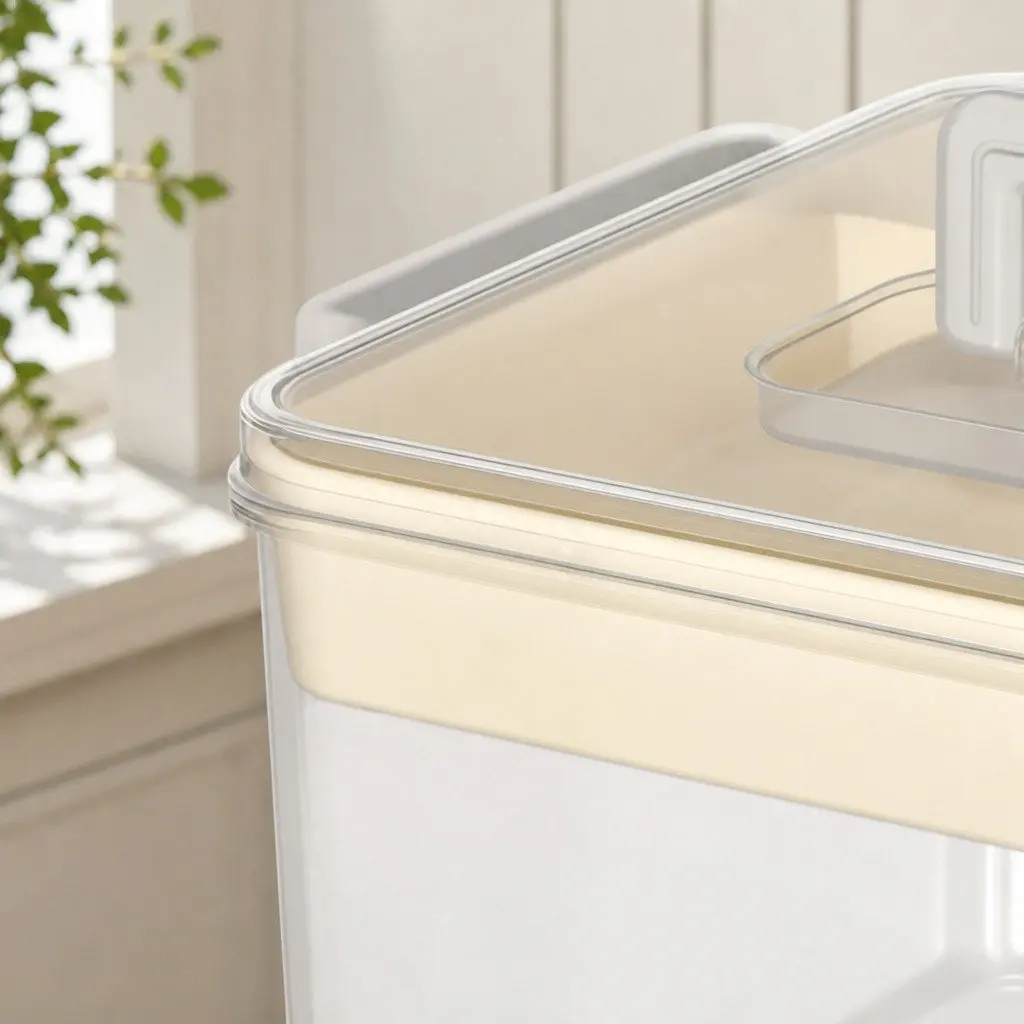 Medical Storage Box Two Layer Organizer Transparent Medicine Case Home Health