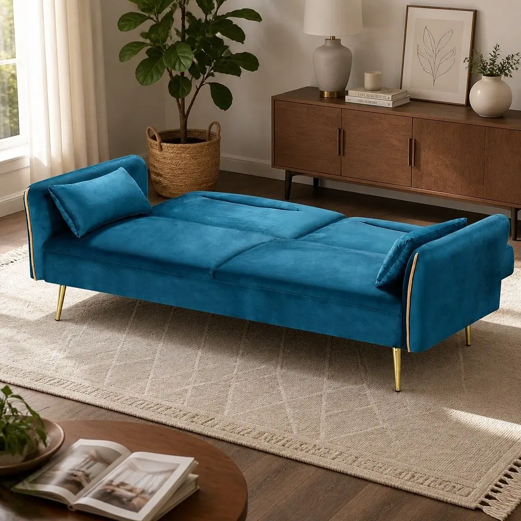 3-Seater Sofa Bed for Small Living Spaces