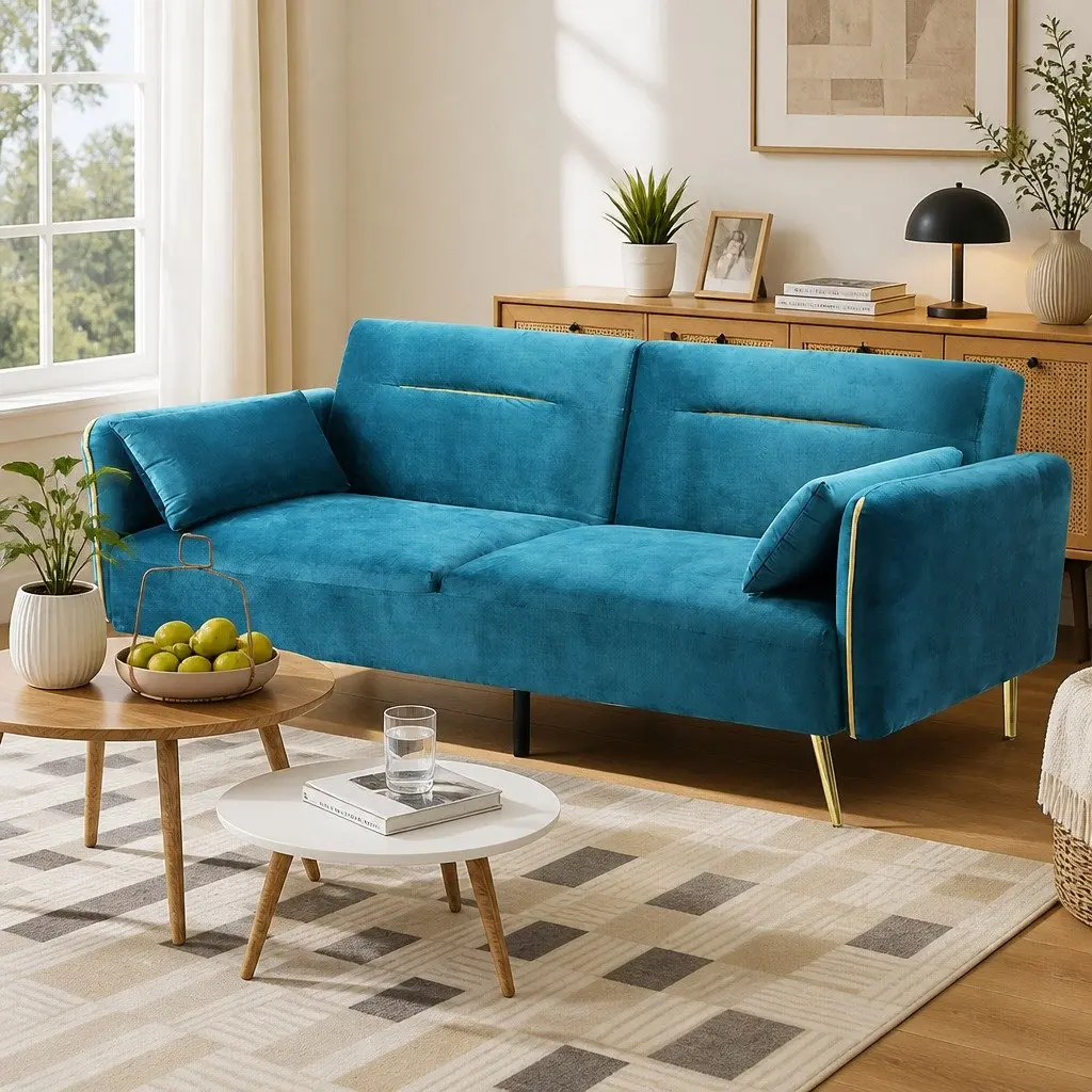 3-Seater Sofa Bed for Small Living Spaces