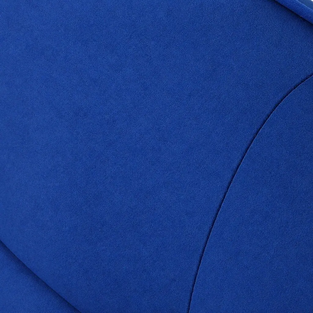 3 Seater Sofa Bed Convertible Velvet Adjustable Backrest Lounge Couch Deep Blue