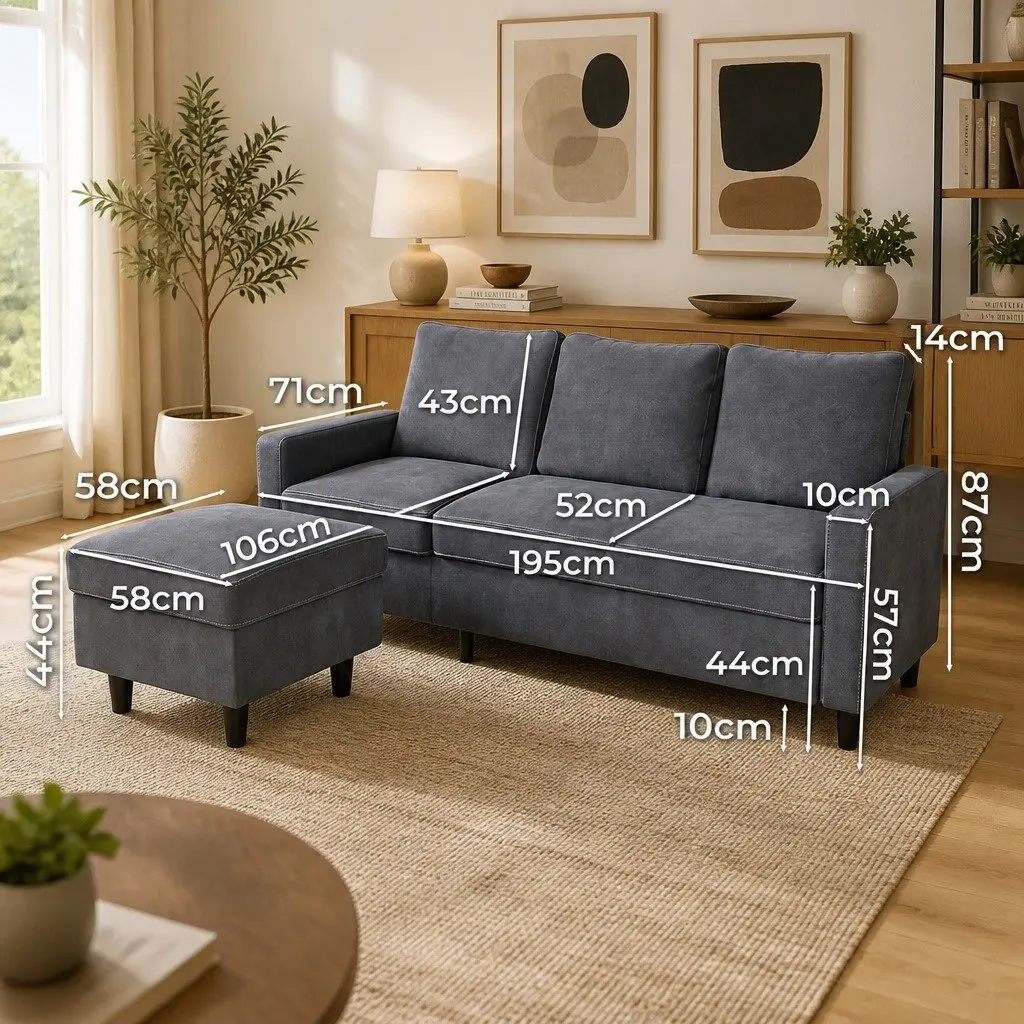 L-Shaped Sofa for Comfort in Any Room