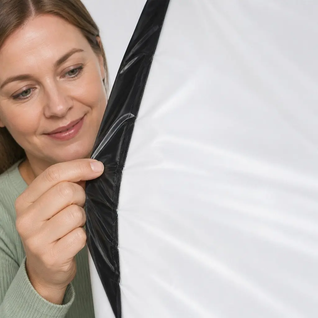 Poly Post Mailer Plastic Satchel Bags Self Sealing Puncture Tear Resistant 60x65cm White Black