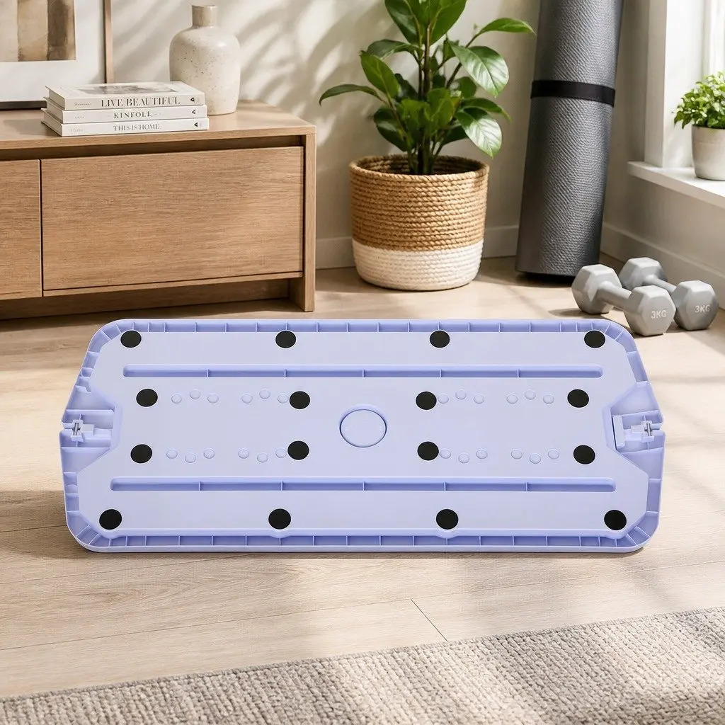 Pilates Board Core Trainer Compact ABS PP 93cm x 41cm x 8cm Purple
