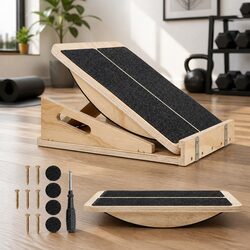 Practical Wooden Slant Board for Everyday Use