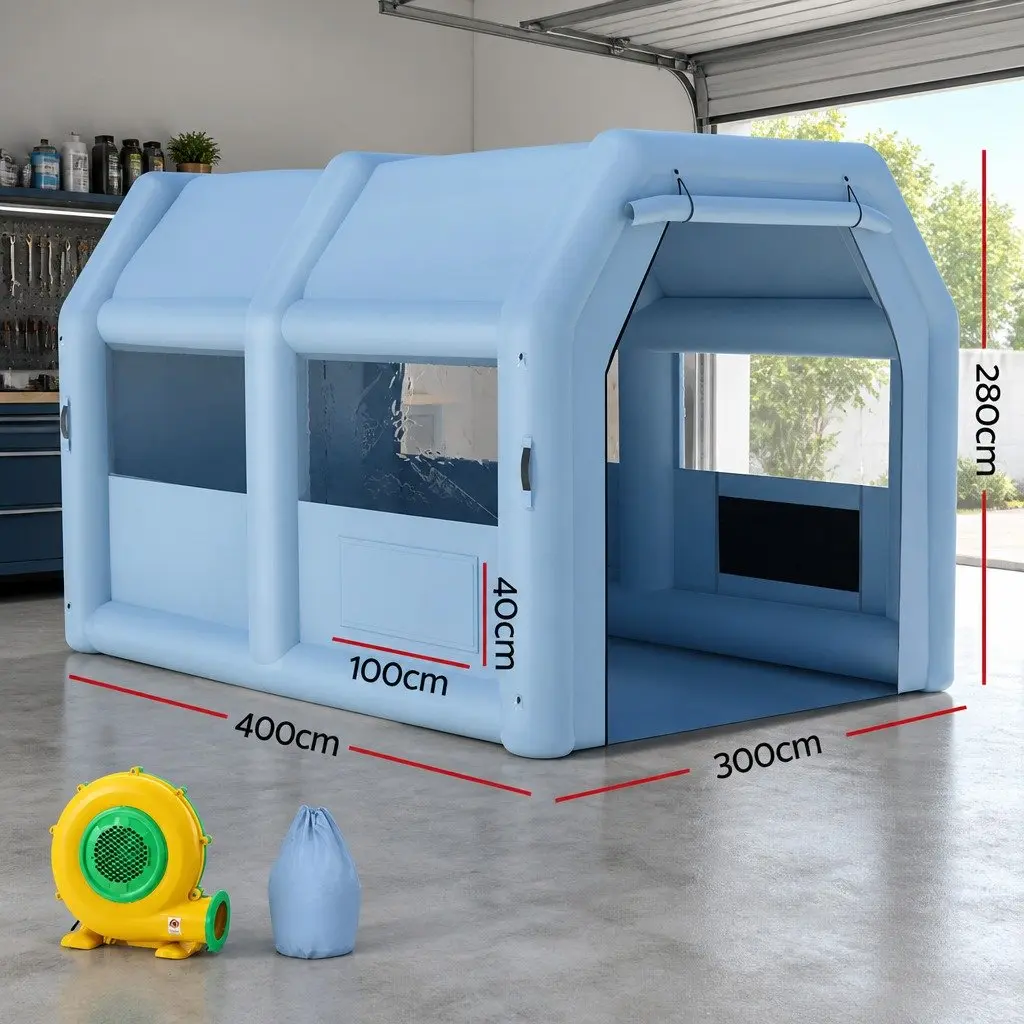 4x3m Inflatable Spray Booth for Home Projects