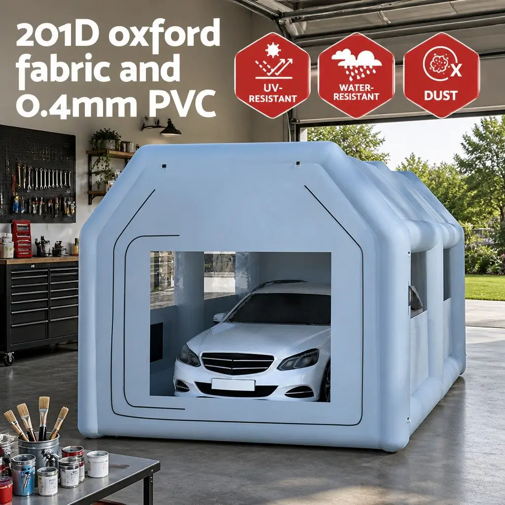4x3m Inflatable Spray Booth for Home Projects