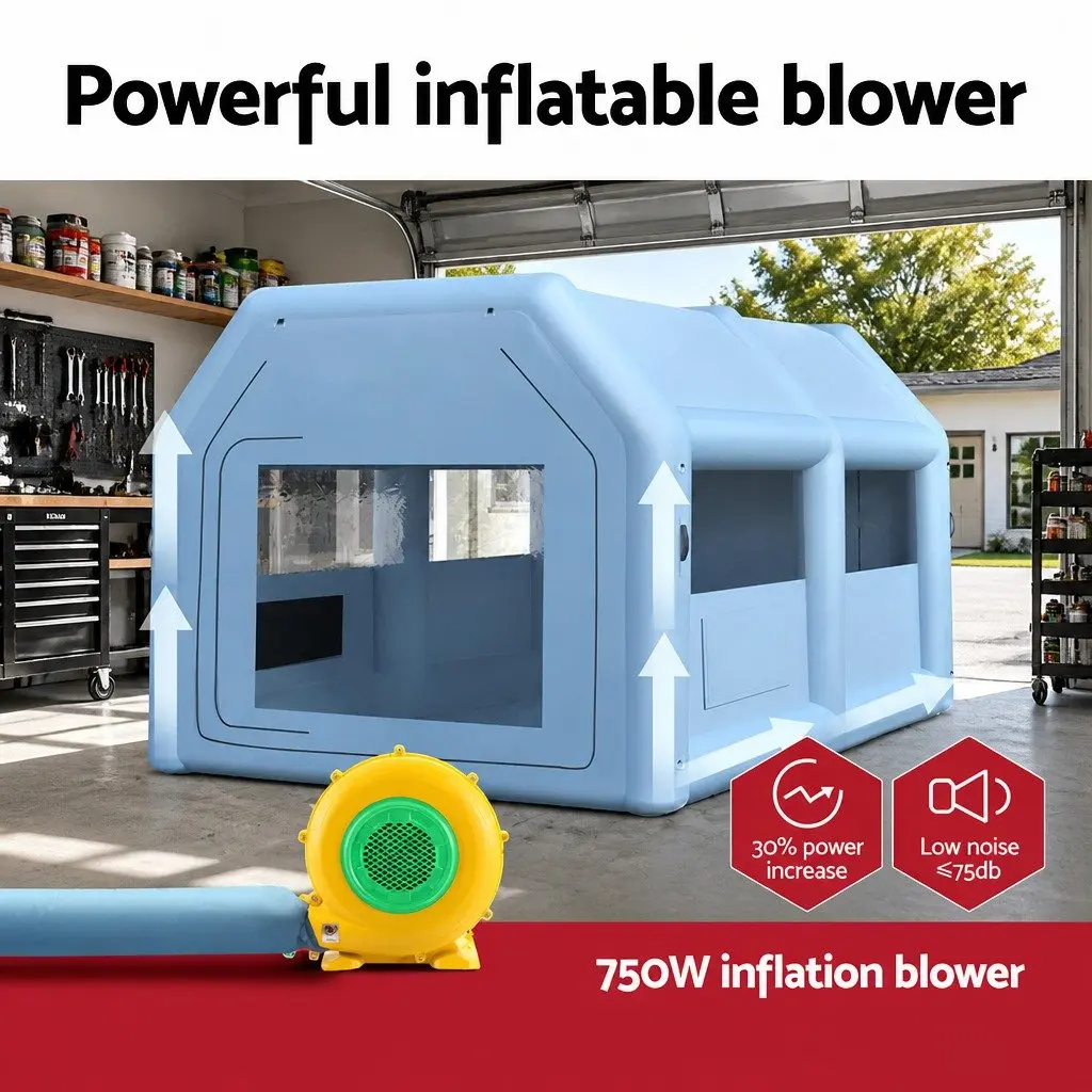 4x3m Inflatable Spray Booth for Home Projects