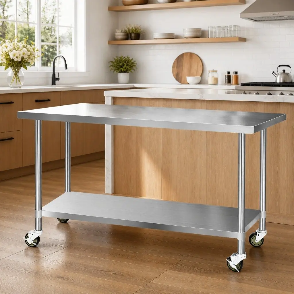 Stainless Steel Kitchen Work Bench 1829x760mm