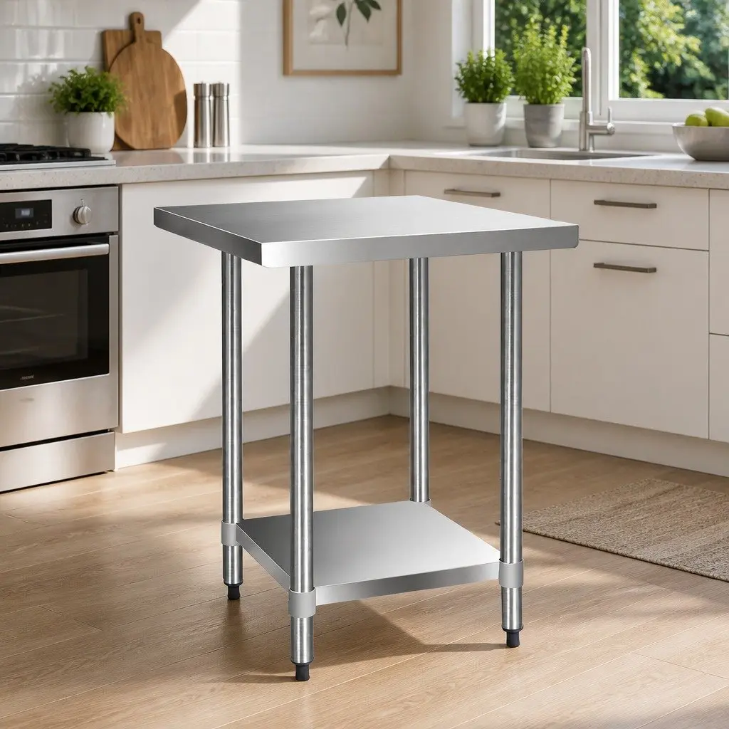 Stainless Steel Kitchen Work Table 760x760mm