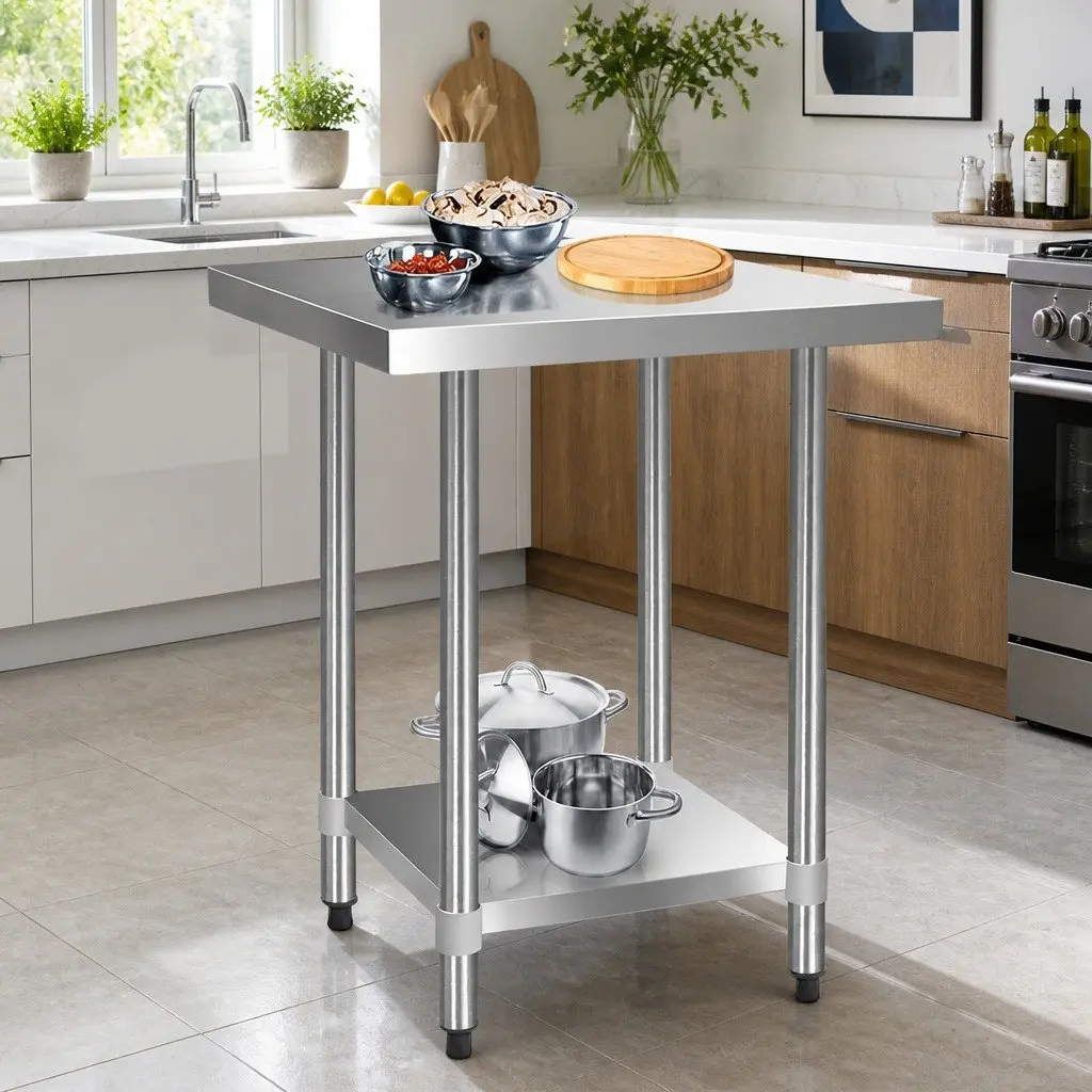 Stainless Steel Kitchen Work Table 760x760mm