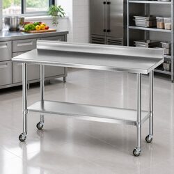 Stainless Steel Prep Table for Everyday Kitchen Needs