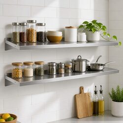 Functional Wall Shelf for Everyday Kitchen Use