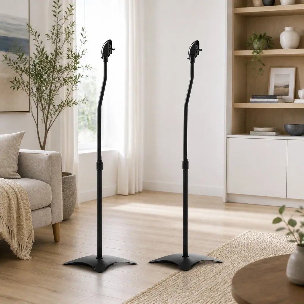 Speaker Stands 75-112cm for Home Use