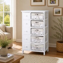 Organize Your Home with a Functional White Storage Cabinet