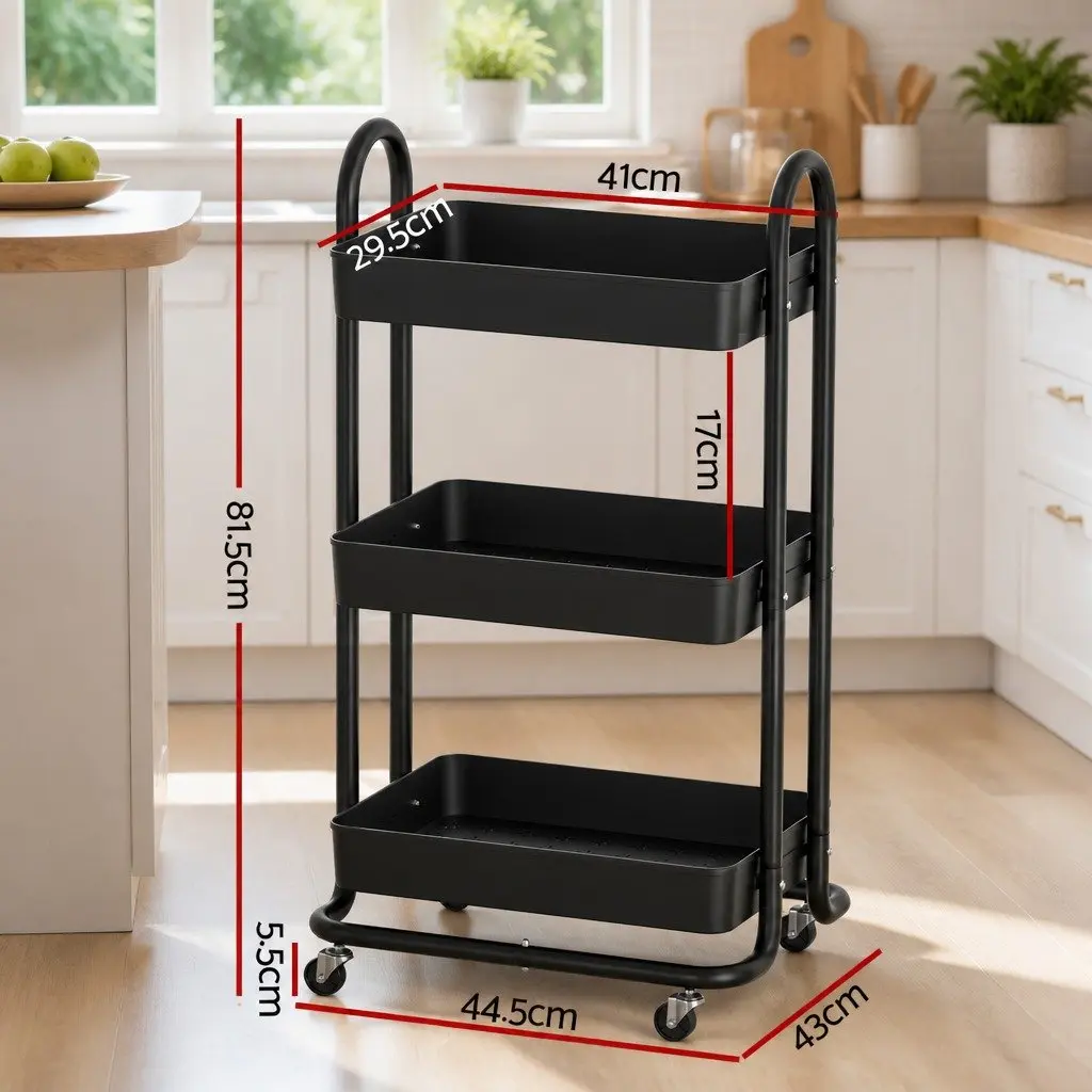 3 Tier Kitchen Cart for Home Use