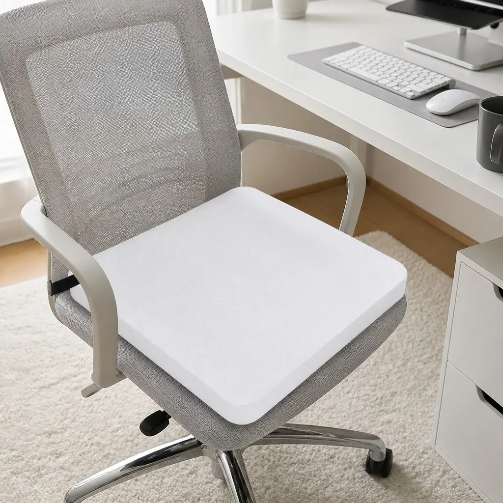 Chair Mat PVC Clear 135cm x 114cm Floor Protection Anti-Scratch