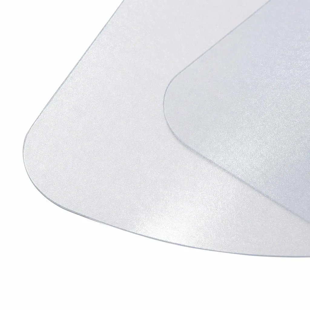 Chair Mat PVC Clear 135cm x 114cm Floor Protection Anti-Scratch