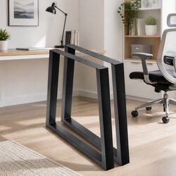Perfect Fit for Your DIY Projects: Black Metal Table Legs