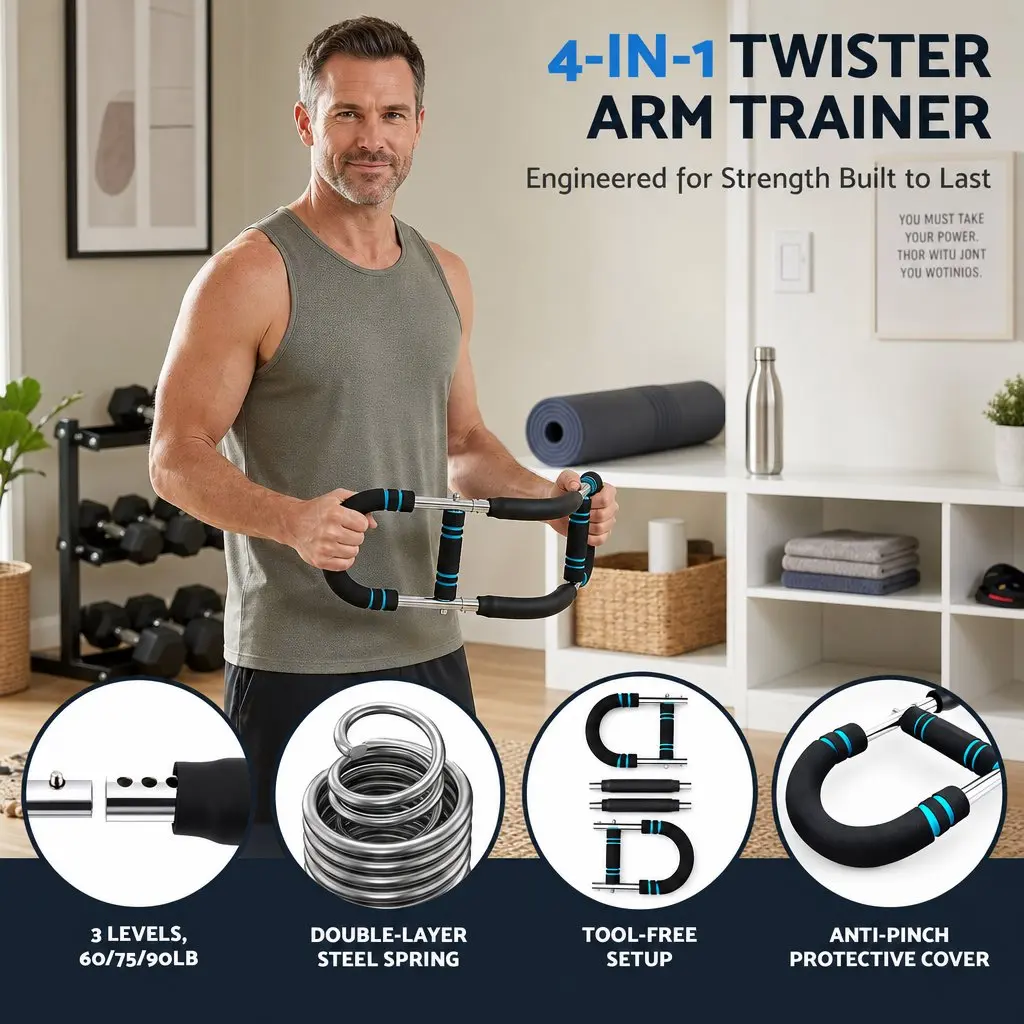 Twister Arm Exerciser for Home Workouts