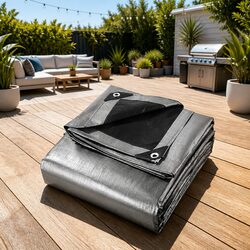 Practical 6x9m Tarp for Various Outdoor Situations
