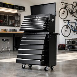 Versatile 17 Drawer Tool Box Chest for Every Workshop