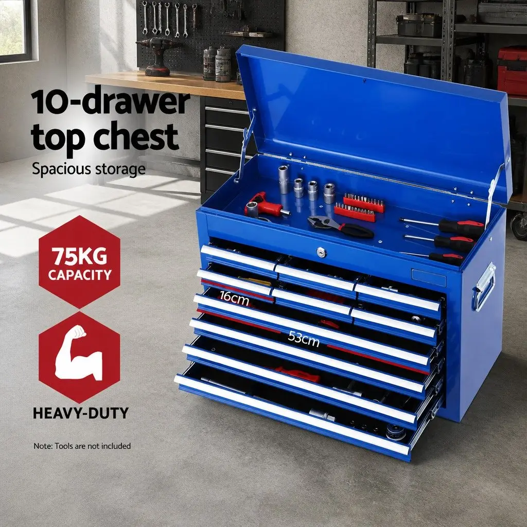 17 Drawer Tool Box Cabinet for Home Use