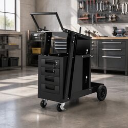 Practical Welding Cart for Every Home Workshop