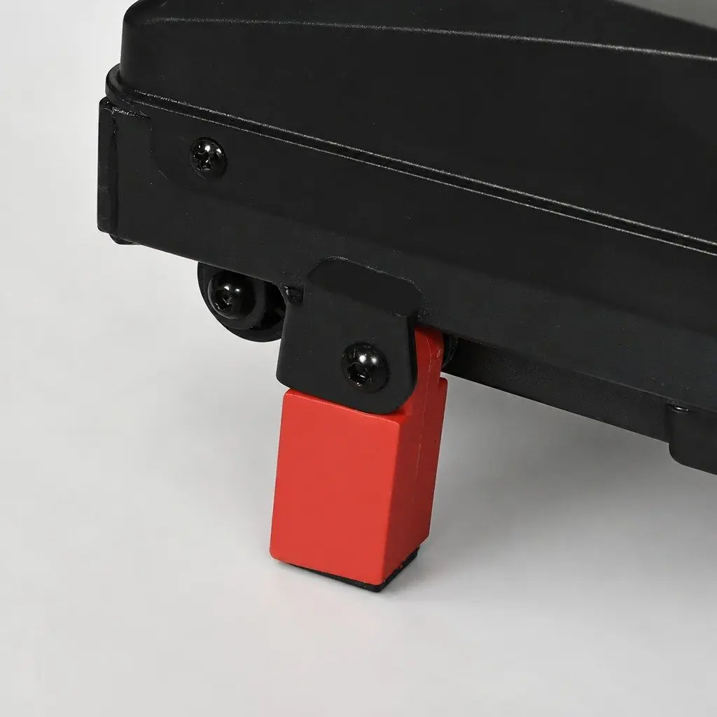 Walking Treadmill Home Gym Exercise Machine Foldable Steel Pipe Black Red 2.5HP 1-12 km/h LED Display