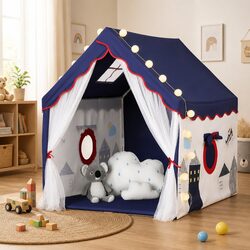 Versatile Kids Play Tent for Indoor and Outdoor Fun 134x103cm
