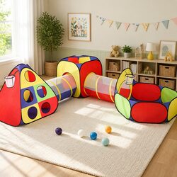 Kids Play Tent Set: Ideal for Home Fun and Adventure