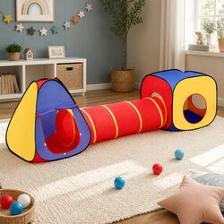 Perfect 3-in-1 Play Tent for Indoor and Outdoor Fun