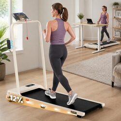Versatile 3-in-1 Walking Pad Treadmill for Any Room