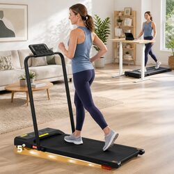 Practical Electric Walking Pad Treadmill for Home Use 380mm Black
